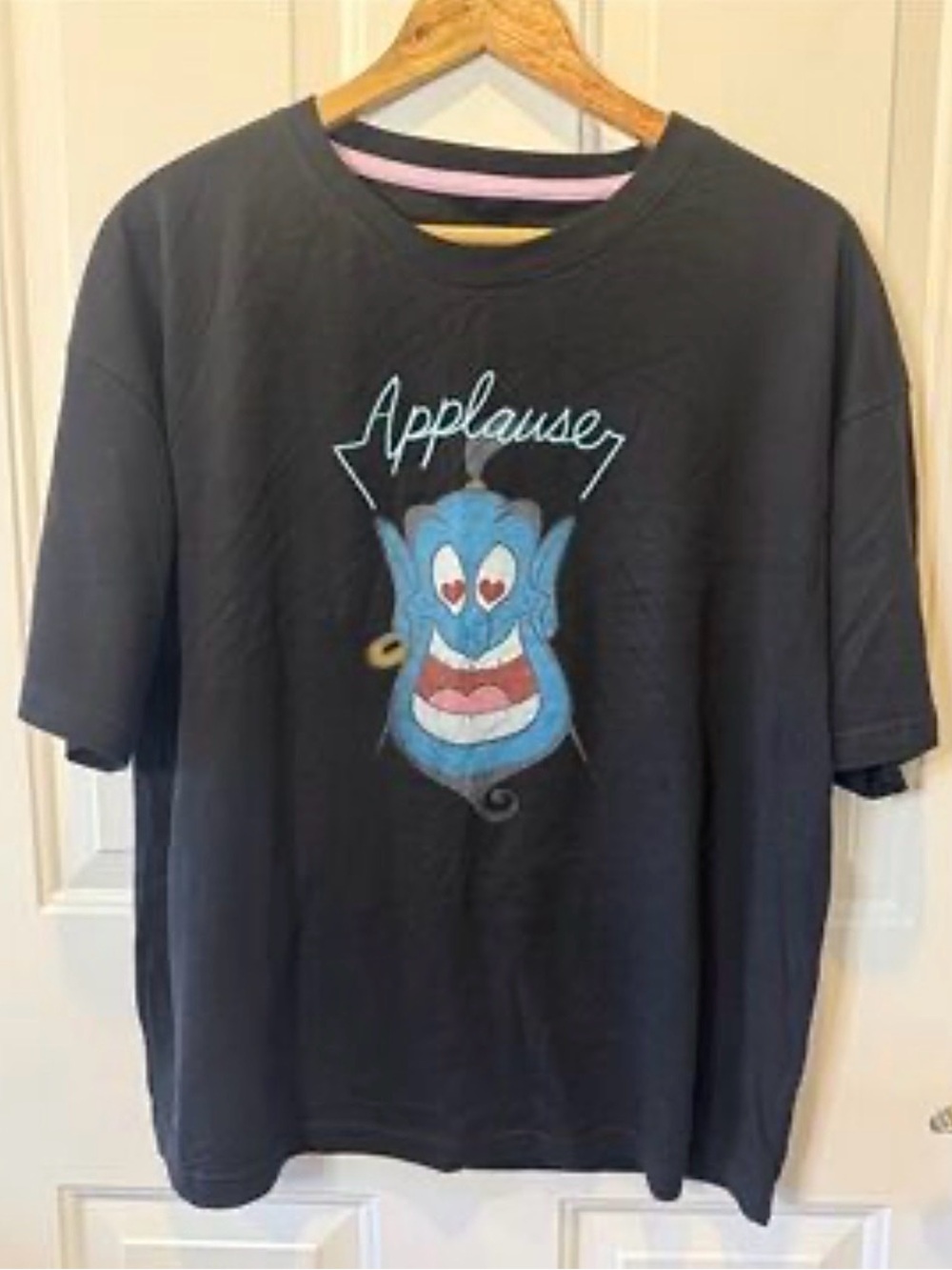 Disney Oversized Faded Graphic Aladdin Tee